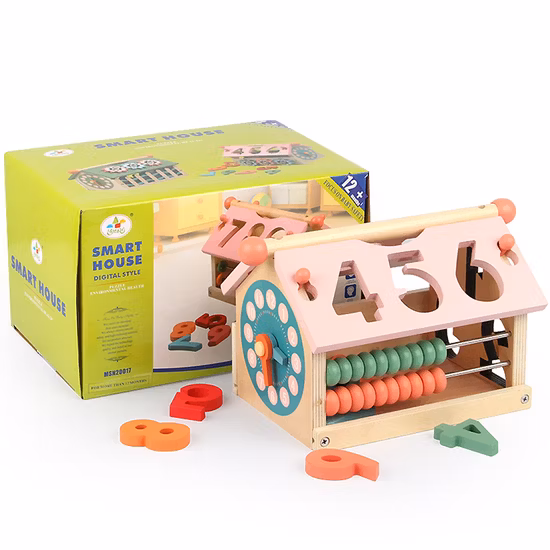 China Factory Großhandel Montessori Günstige kleine Kinder Kinder Baby Lernspielzeug aus Holz