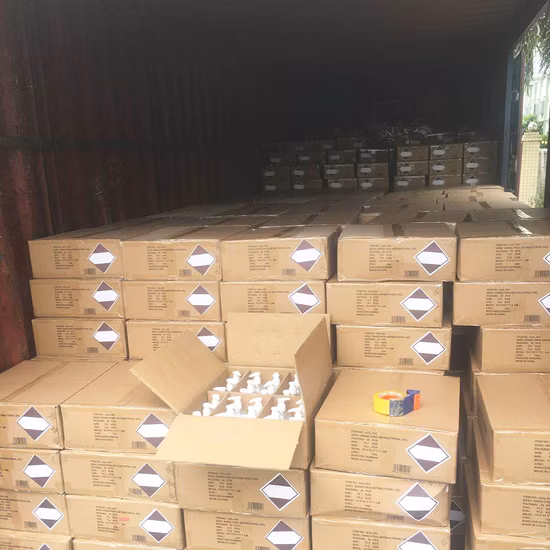 China Factory Supply Bestes antibakterielles Händedesinfektionsgel mit Alkohol 500 ml