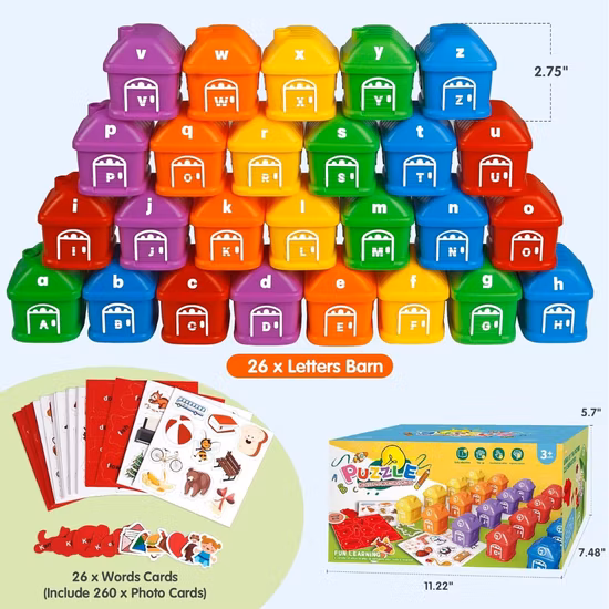 Lernkartenset für Kleinkinder